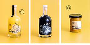 3 Sorten Liköre aus dem dem Manufaktur MALIAN Online Shop