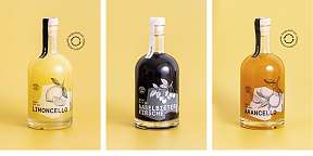 3 Sorten Liköre aus dem dem Manufaktur MALIAN Online Shop